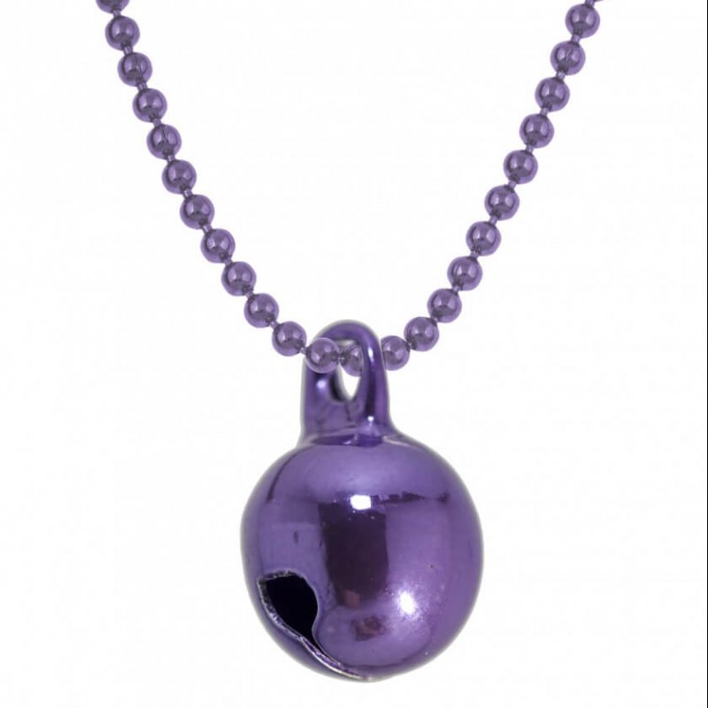 Allumette - Lilac bell on lilac ball chain