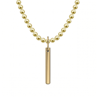 classic torch necklace