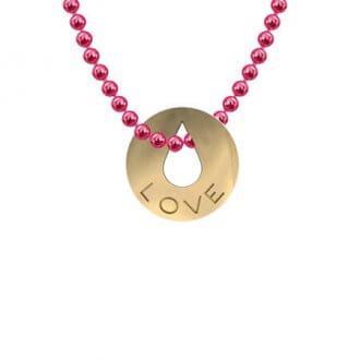 LOVE - penny for your thoughts gold